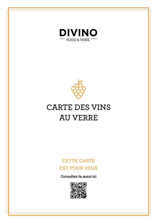 Prévisualisation (1ère page) du catalogue Carte des vins au verre